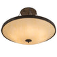 2nd Ave Lighting Urban 43" Semi-Flushmount in Timeless Bronze Finish