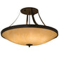 2nd Ave Lighting Urban 43" Semi-Flushmount in Timeless Bronze Finish