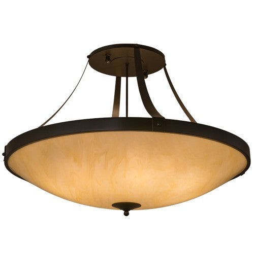2nd Ave Lighting Urban 43" Semi-Flushmount in Timeless Bronze Finish
