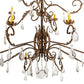 2nd Ave Lighting Valentina 56" Wide Chandelier in Oxide Bronze Finish