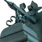 2nd Ave Lighting Vincente 11" Wall Sconce in Golden Verdi Finish