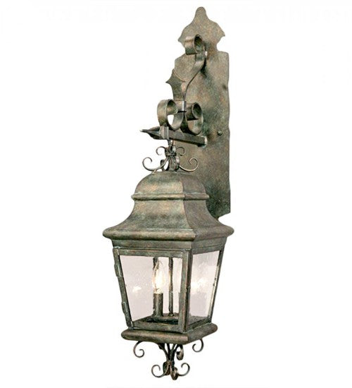 2nd Ave Lighting Vincente 9" Wall Sconce in Golden Verde Finish