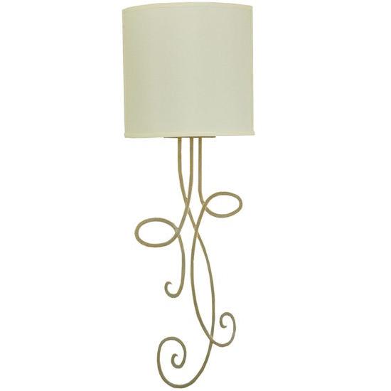 2nd Ave Lighting Volta 12" Wall Sconce in Champagne Metallic Finish