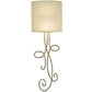 2nd Ave Lighting Volta 12" Wall Sconce in Champagne Metallic Finish