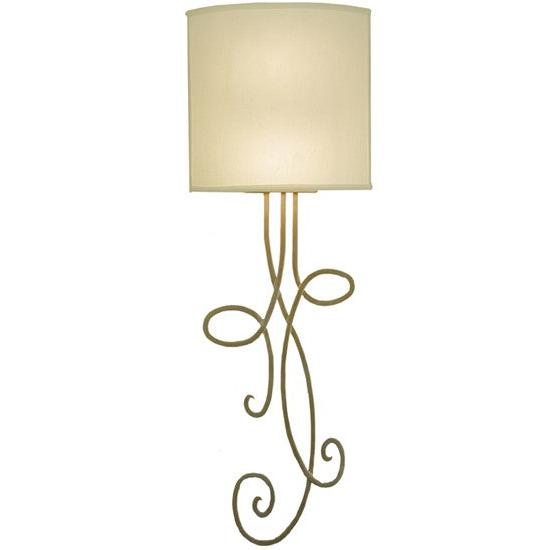 2nd Ave Lighting Volta 12" Wall Sconce in Champagne Metallic Finish