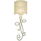 2nd Ave Lighting Volta 12" Wall Sconce in Champagne Metallic Finish