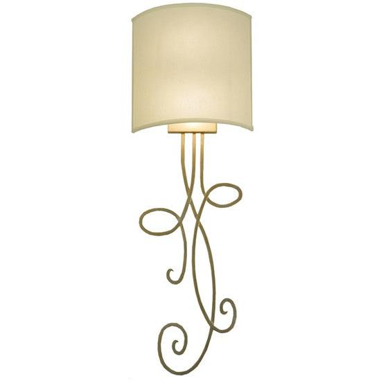 2nd Ave Lighting Volta 12" Wall Sconce in Champagne Metallic Finish