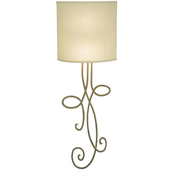 2nd Ave Lighting Volta 12" Wall Sconce in Champagne Metallic Finish