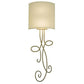 2nd Ave Lighting Volta 12" Wall Sconce in Champagne Metallic Finish