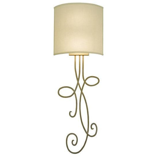 2nd Ave Lighting Volta 12" Wall Sconce in Champagne Metallic Finish