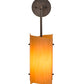 2nd Ave Lighting Vortex 6" Wall Sconce in Gilded Tobacco Finish