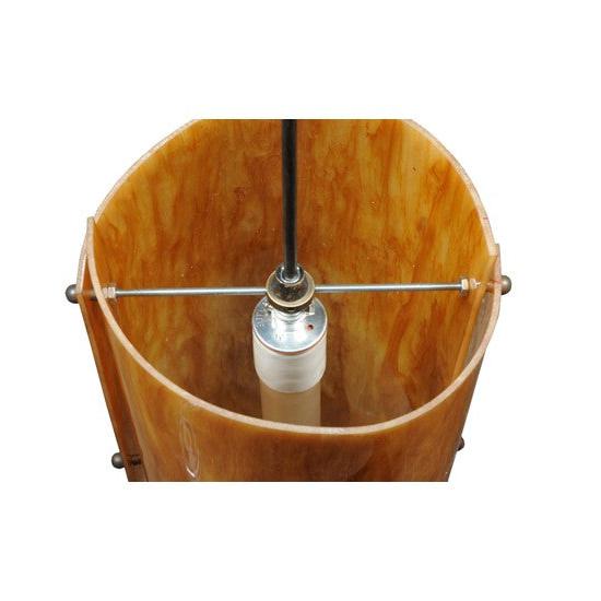 2nd Ave Lighting Vortex 8" Wide Pendant in Coffee Bean Finish