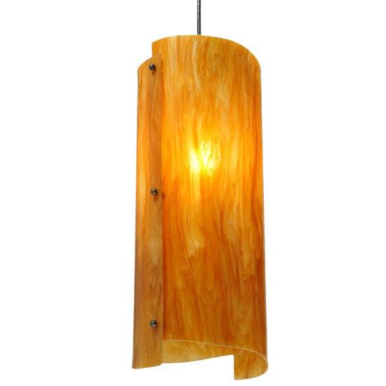 2nd Ave Lighting Vortex 8" Wide Pendant in Coffee Bean Finish