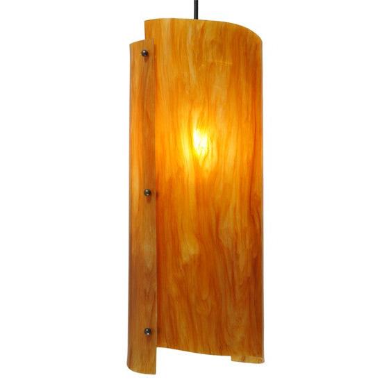 2nd Ave Lighting Vortex 8" Wide Pendant in Coffee Bean Finish