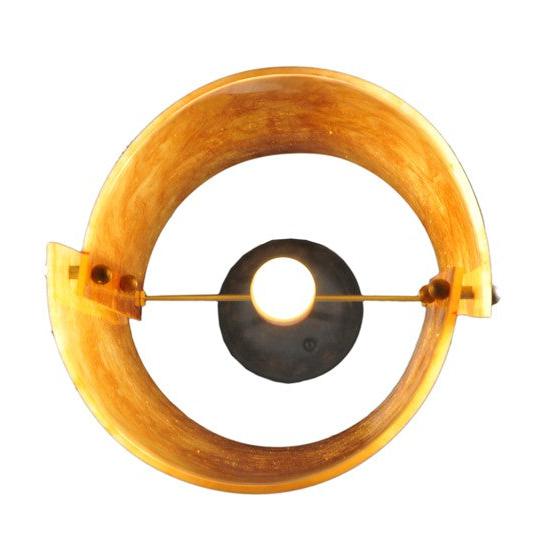 2nd Ave Lighting Vortex 8" Wide Pendant in Coffee Bean Finish