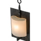 2nd Ave Lighting Wakefield 7.5" Wall Sconce in Antique Irongate Finish