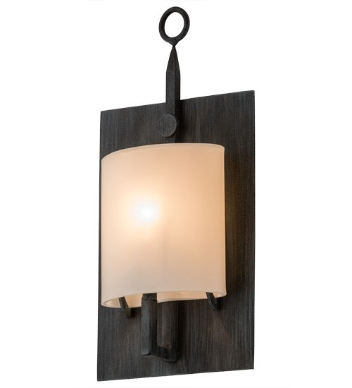 2nd Ave Lighting Wakefield 7.5" Wall Sconce in Antique Irongate Finish