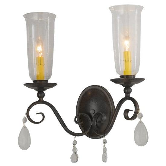 2nd Ave Lighting Wallis 16" 2 LT Wall Sconce in Cajun Spice Finish