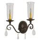 2nd Ave Lighting Wallis 16" 2 LT Wall Sconce in Cajun Spice Finish