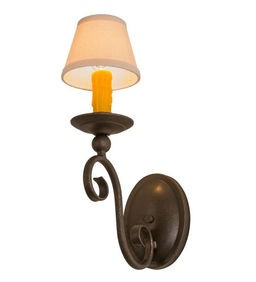 2nd Ave Lighting Wallis 5" Wall Sconce in Gilded Tobacco Finish