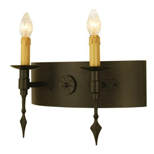 2nd Ave Lighting Warwick 18" 2 LT Wall Sconce in Dark Roast Finish