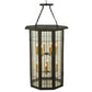 2nd Ave Lighting West Albany 38" 16 LT Pendant in Antique Iron Gate Finish