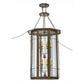 2nd Ave Lighting West Albany 38" Wide 16 Light Pendant With Antiquity Finish