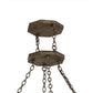 2nd Ave Lighting West Albany 38" Wide 16 Light Pendant With Antiquity Finish