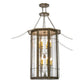 2nd Ave Lighting West Albany 38" Wide 16 Light Pendant With Antiquity Finish