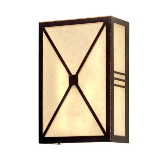2nd Ave Lighting Whitewing 8" 2-Light E26 Base Copper Rust Wall Sconce