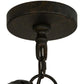 2nd Ave Lighting Windsor 62" Long 14 Light Oblong Chandelier in Chestnut Finish
