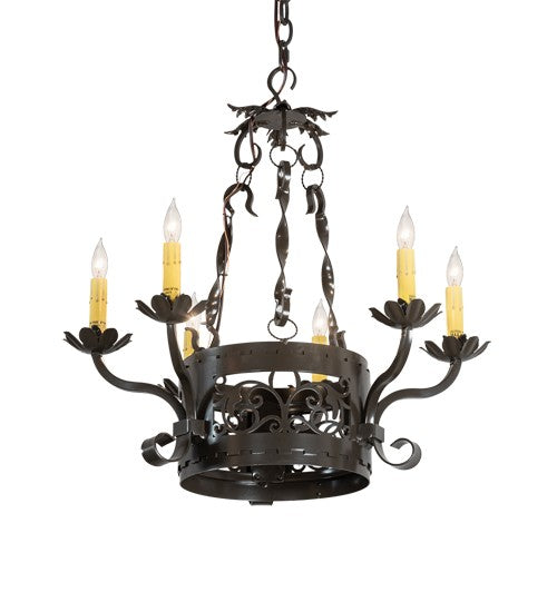 2nd Ave Lighting Winter Solstice 48 Long" Budding Chandelier in Timeless Bronze