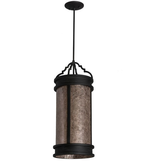 2nd Ave Lighting Wyant 10" Pendant in Costello Black Finish