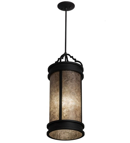 2nd Ave Lighting Wyant 10" Pendant in Costello Black Finish