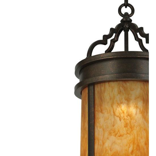 2nd Ave Lighting Wyant 10" Pendant in Gilded Tobacco Finish