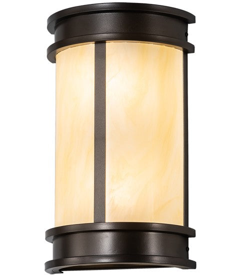 2nd Ave Lighting Wyant 10" Pocket Lantern Wall Sconce With Oil Rubbed Bronze Finish