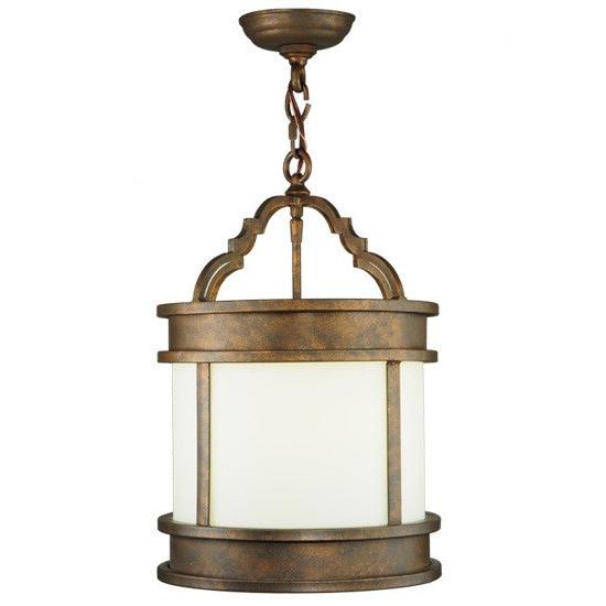 2nd Ave Lighting Wyant 12" Wide Pendant in Gilded Tobacco Finish