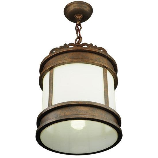 2nd Ave Lighting Wyant 12" Wide Pendant in Gilded Tobacco Finish
