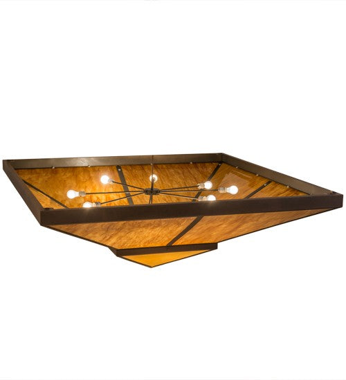 2nd Ave Lighting Zephyrine 72" Flushmount in Antique Rust Finish