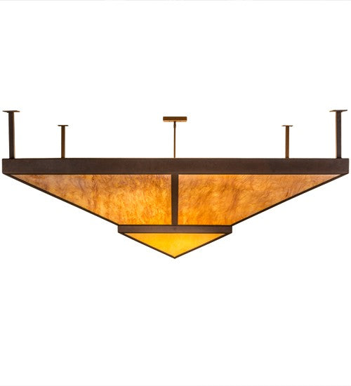 2nd Ave Lighting Zephyrine 72" Flushmount in Antique Rust Finish