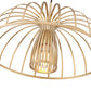 Z-Lite Valencia 16" 1-Light Modern Gold Steel Pendant Light