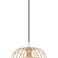 Z-Lite Valencia 16" 1-Light Modern Gold Steel Pendant Light
