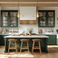 Z-Lite Valencia 16" 1-Light Modern Gold Steel Pendant Light