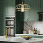 Z-Lite Valencia 16" 1-Light Modern Gold Steel Pendant Light