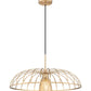 Z-Lite Valencia 24" 1-Light Modern Gold Steel Pendant Light