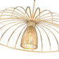 Z-Lite Valencia 24" 1-Light Modern Gold Steel Pendant Light