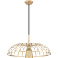Z-Lite Valencia 24" 1-Light Modern Gold Steel Pendant Light