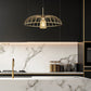 Z-Lite Valencia 24" 1-Light Modern Gold Steel Pendant Light