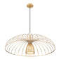 Z-Lite Valencia 35" 1-Light Modern Gold Steel Pendant Light