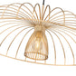 Z-Lite Valencia 35" 1-Light Modern Gold Steel Pendant Light